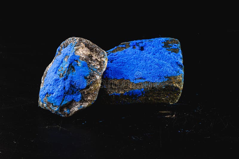 Cobalt is a Chemical Element Present in the Enameled Mineral Which is Used  As a Pigment for the Blue Tint in the Entire Stock Photo - Image of sample,  chalcopyrite: 207893278