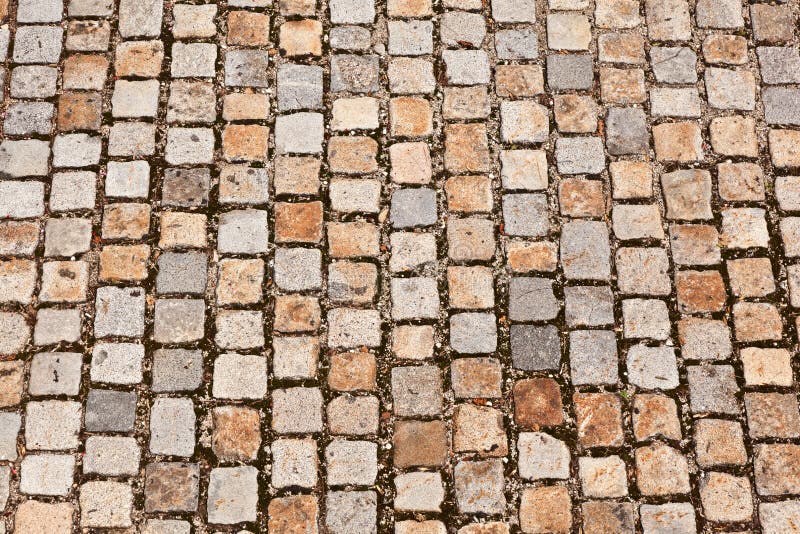 Cobble stone path