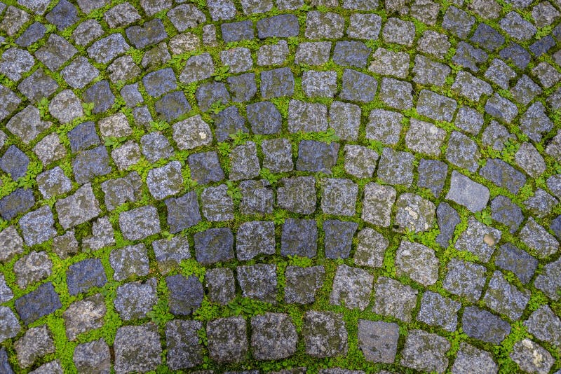 Cobblestone floor of a French city stock image Cobblestone floor of a French city stock image