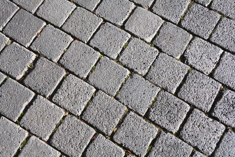 Cobblestones on a street