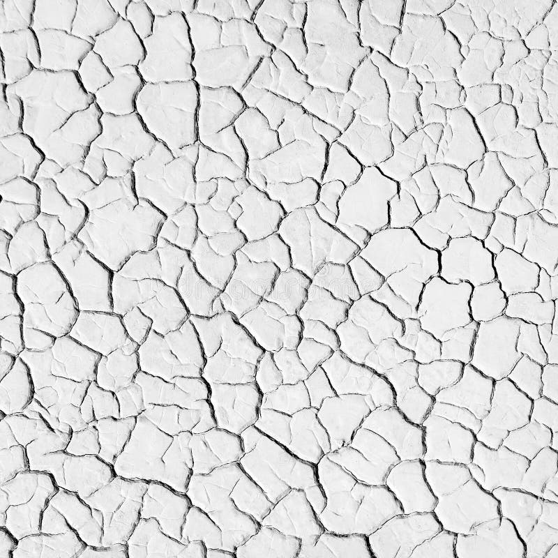 Cobertura de textura seca rachada, preta e branca imagem de stock