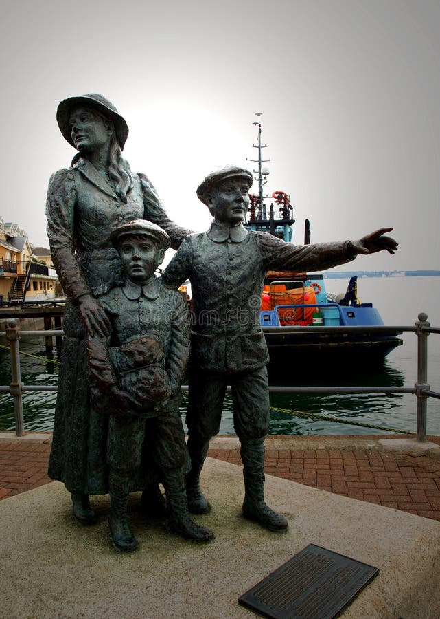Cobh Farewell Statue of Annie Moore, Cobh, Ireland