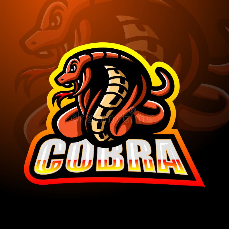 Logotipo Do Jogo Cobra Vermelha - Criador de Logotipo Turbologo