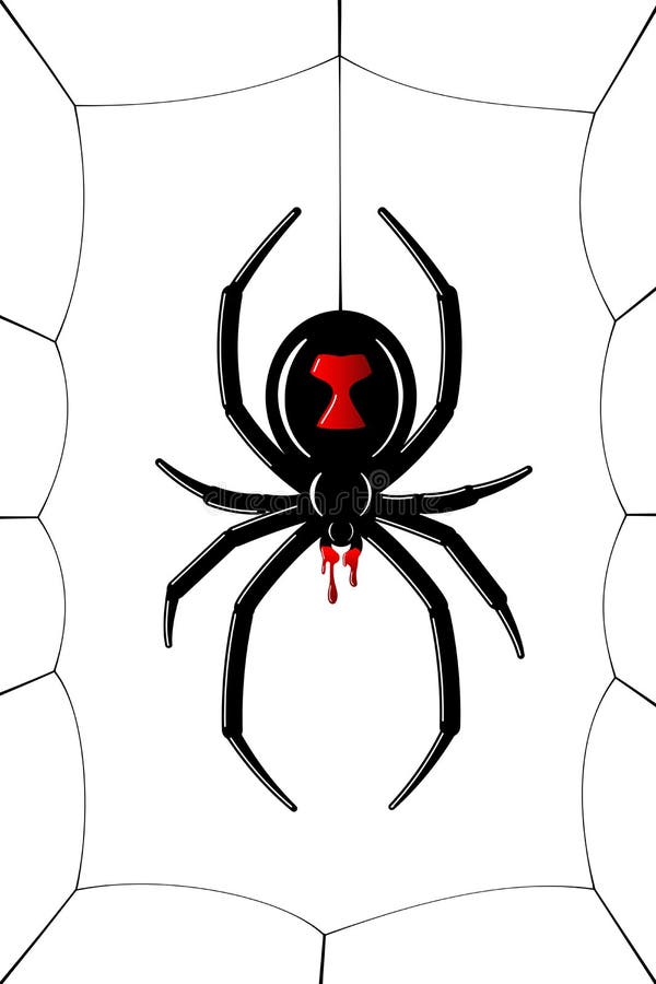 Cobweb μαύρης χήρας. κόκκινο μαύρο σπάιντερ 3color spiderweb απομονωμένο λευκό φόντο. τρομακτικό εικονίδιο διακόσμησης απόκριας