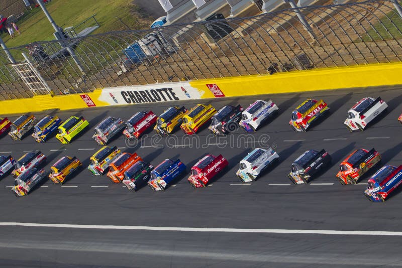 Coca 29 600 - cola kan nascar royaltyfri foto