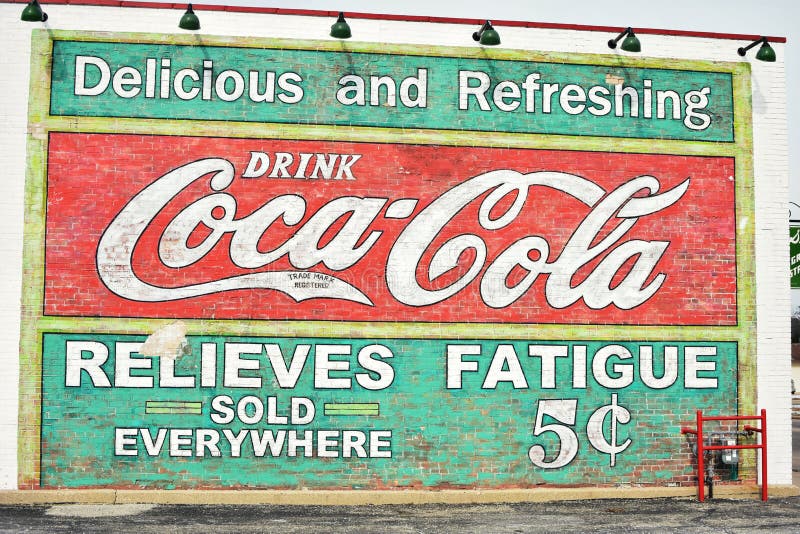 Coca - cola royaltyfria foton