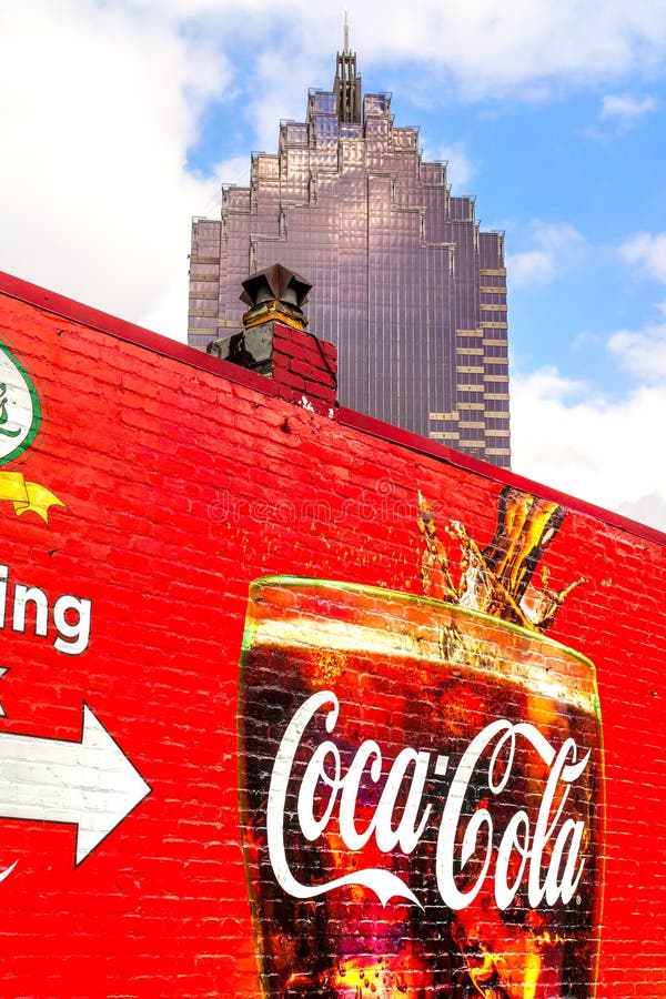 Coca-cola, Atlanta, Georgië stock fotografie Coca-cola, Atlanta, Georgië stock fotografie