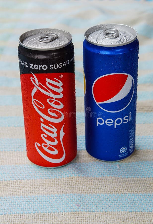Pepsi And Coca Cola Soft Drinks Editorial Photo - Image of fresh, brand ...