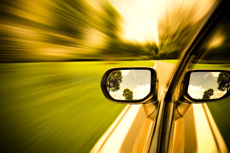 Car on the road wiht motion blur background. Car on the road wiht motion blur background.