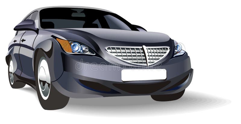 Coche abstracto del vector ilustración del vector Coche abstracto del vector ilustración del vector