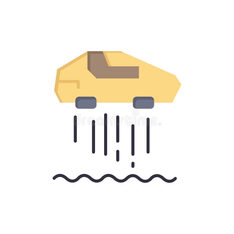Coche de la libración, personal, coche, icono plano del color de la tecnología Plantilla de la bandera del icono del vector stock de ilustración Coche de la libración, personal, coche, icono plano del color de la tecnología Plantilla de la bandera del icono del vector stock de ilustración