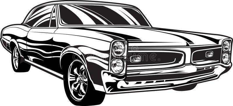 coche del músculo de los años 60