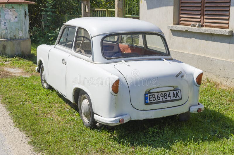 Coche trabante imagen de archivo Coche trabante imagen de archivo