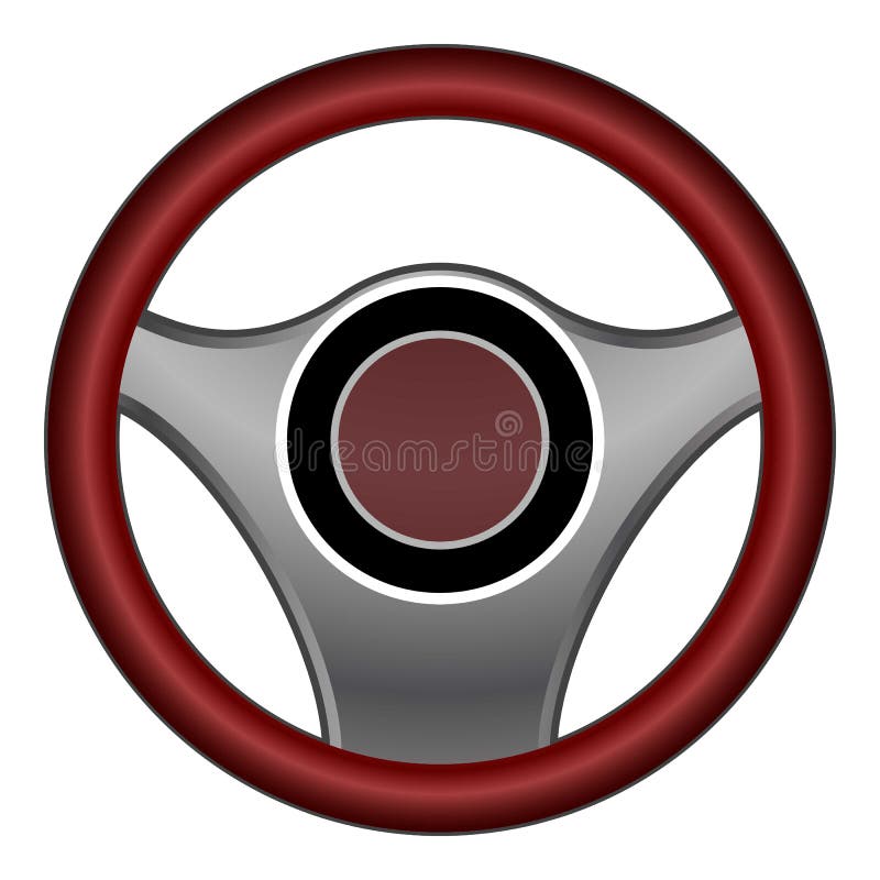 icono de volante de coche, estilo de contorno 14680955 Vector en