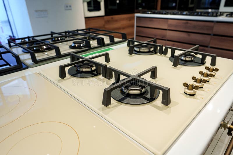 Cocinas Modernas En La Tienda Imagen