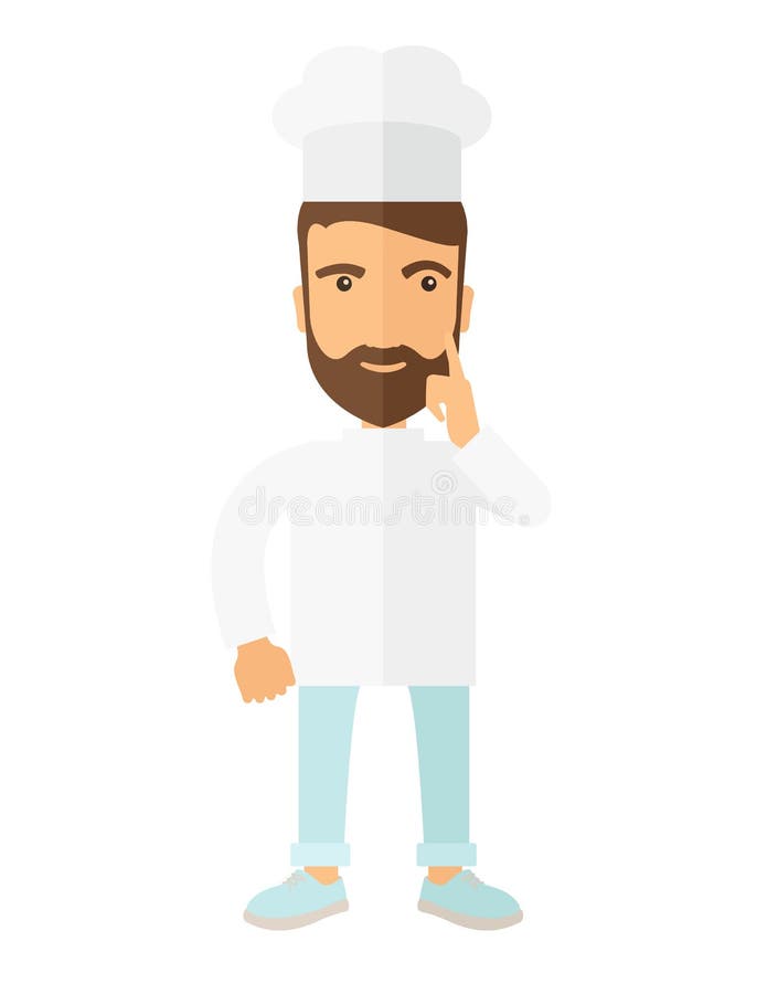 Cocinero de pensamiento libre illustration Cocinero de pensamiento libre illustration