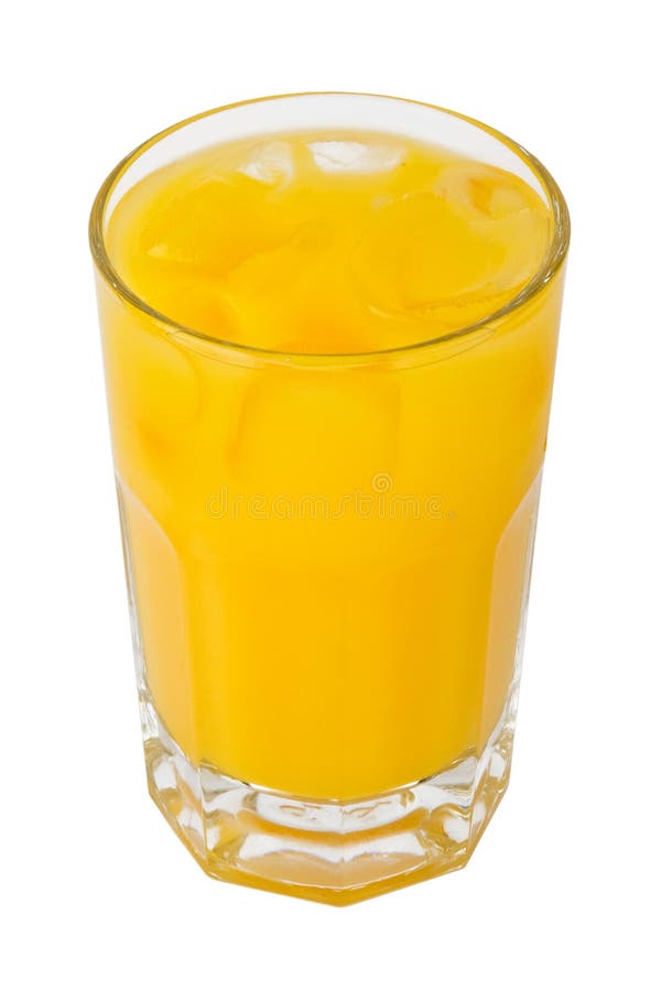 Taza naranja jugo, blanco.