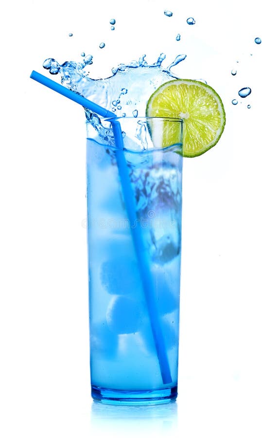 Cocktail azul martini imagem de stock royalty free Cocktail azul martini imagem de stock royalty free