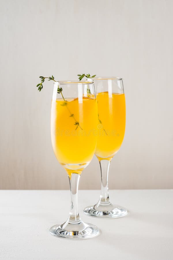 Cocktail Based on Orange Juice Stock Photo Image of eating, fruit