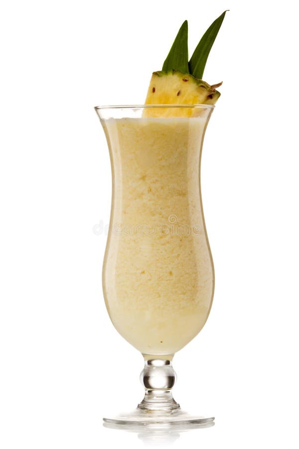 Cocktail de boissons de colada de Pina photo libre de droits Cocktail de boissons de colada de Pina photo libre de droits