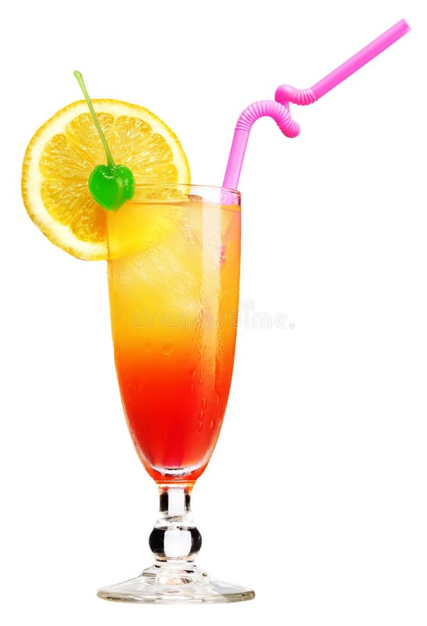Cocktail do nascer do sol do Tequila fotos de stock royalty free Cocktail do nascer do sol do Tequila fotos de stock royalty free