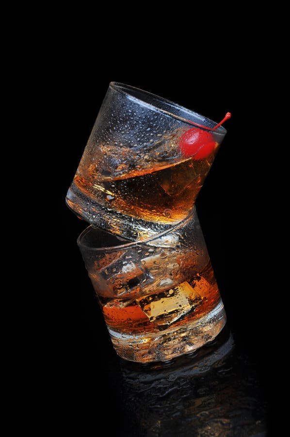 Cocktail empilhados fotos de stock Cocktail empilhados fotos de stock