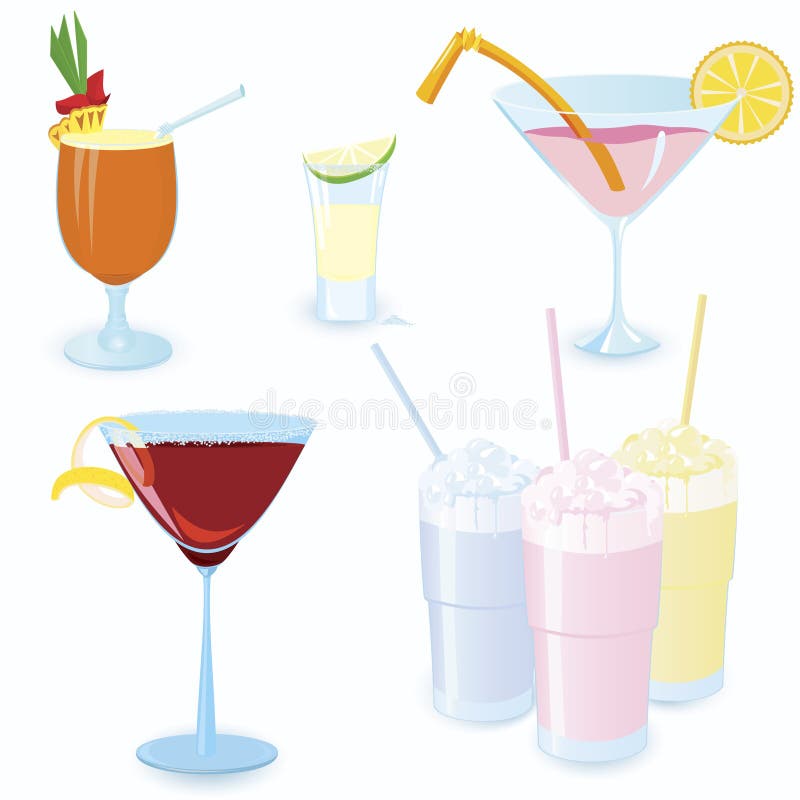 Cocktail-graphisme-placez illustration de vecteur Cocktail-graphisme-placez illustration de vecteur