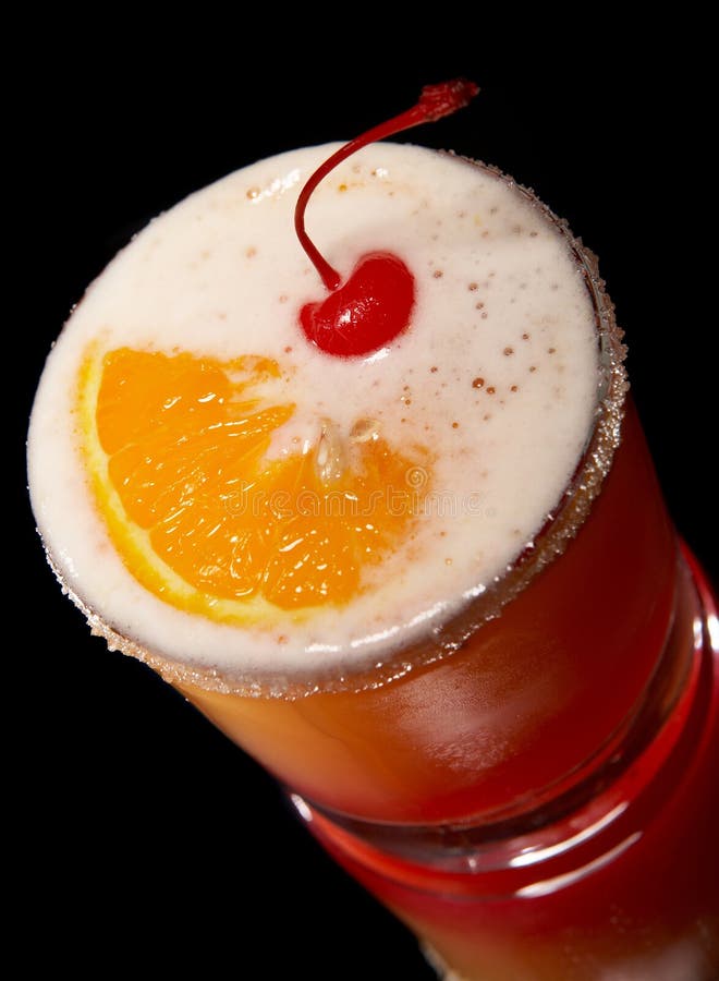 Cocktail with juice stock image. Image of frozen, beverage 15214617