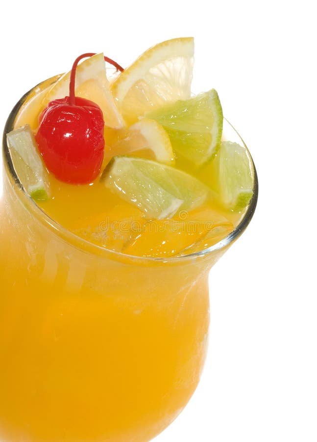Cocktail with Lemon and Lime Stock Photo Image of lime, summer 9580942