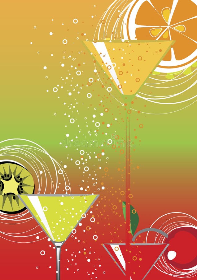 Retro Cocktail Party Poster Background Wallpaper Image For Free