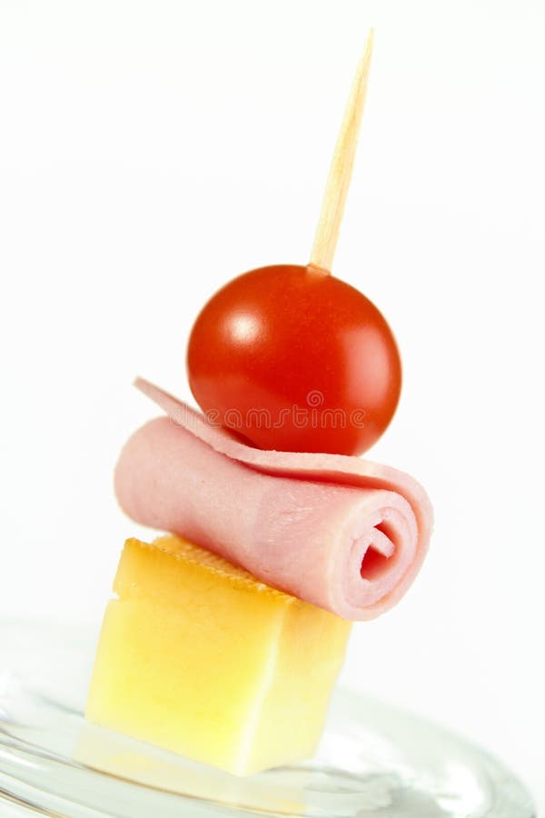 Cocktail stick snacks stock image. Image of cuts, cold 36164271