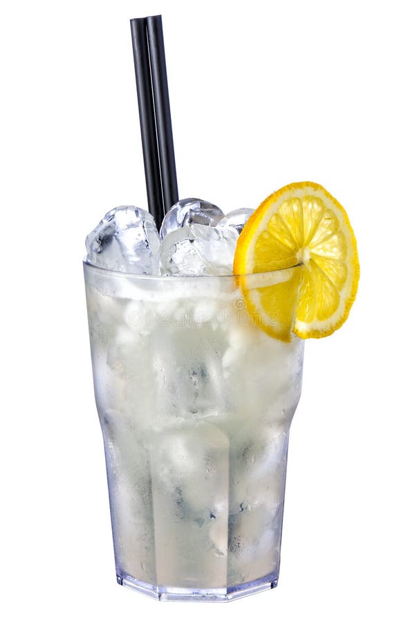 Cocktail Vodka Lemon Isolated Stock Photo - Image of thirst, cool: 49276918