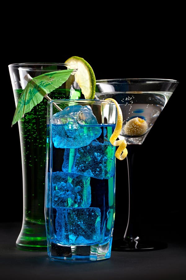 Cocktails stock afbeelding