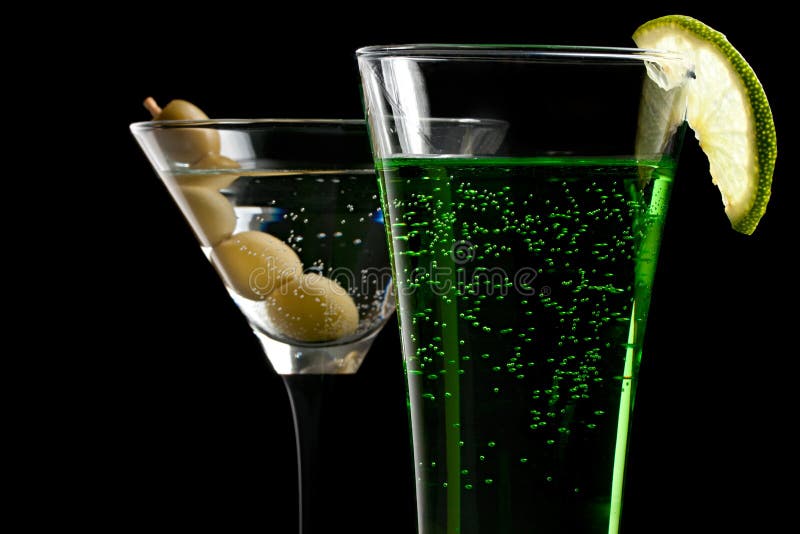 Cocktails stock afbeeldingen