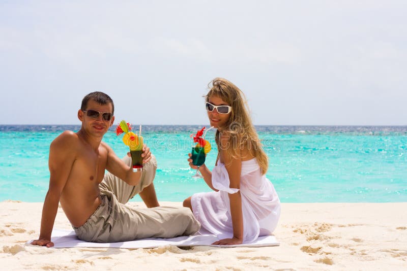 Cocktails at the beach