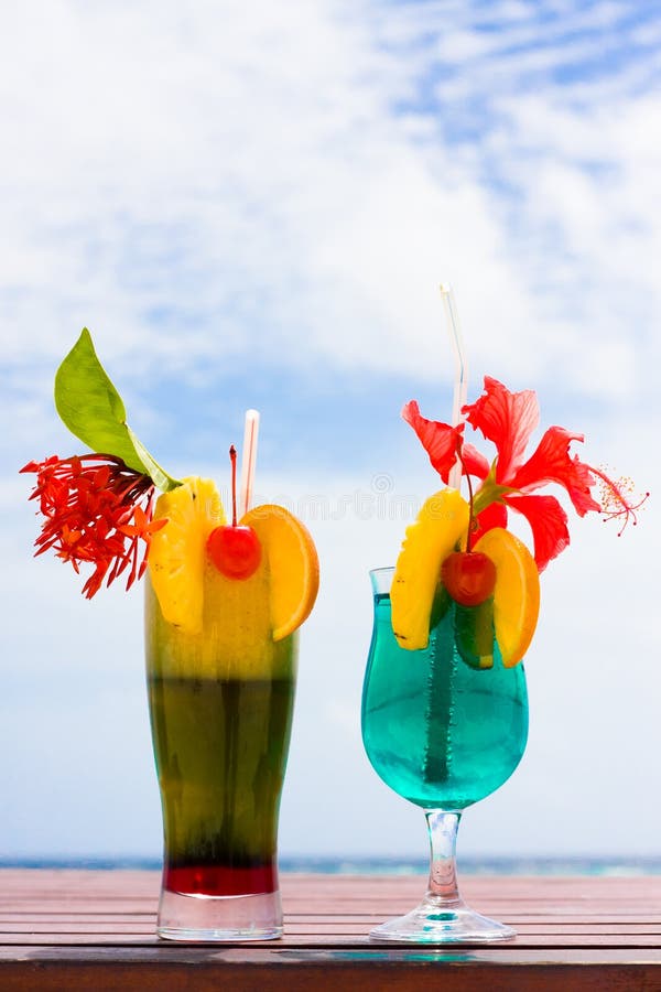 Cocktails at the beach