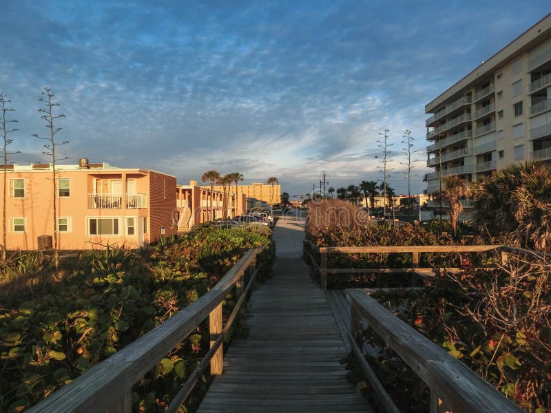 Cocoa Beach pier stock image. Image of fishing, historic 121287215