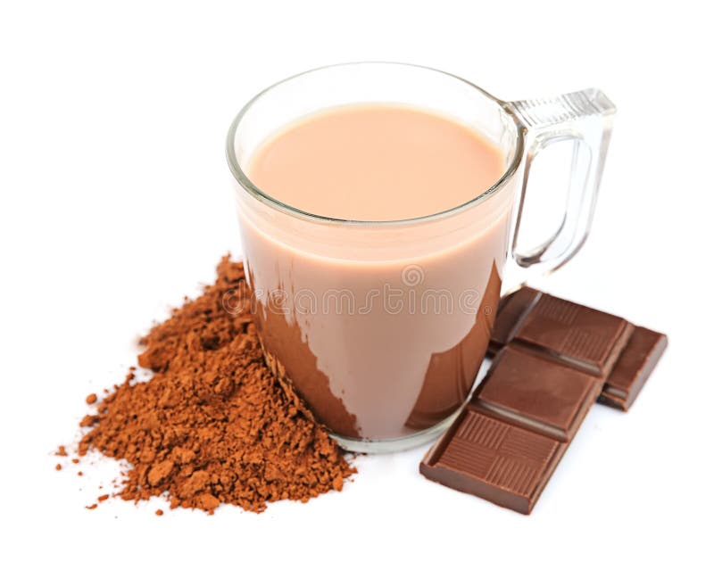 Cocoa drink . stock photo. Image of chocolate, isolated - 29522296