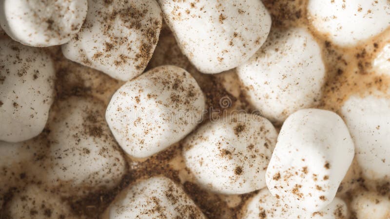 Cocoa with marshmallows background stock photos
