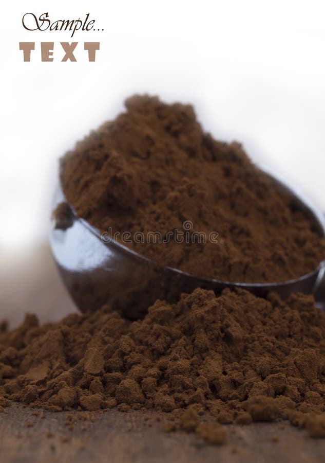 Cocoa Dust Silver Sieve Stock Photos Free & RoyaltyFree Stock Photos