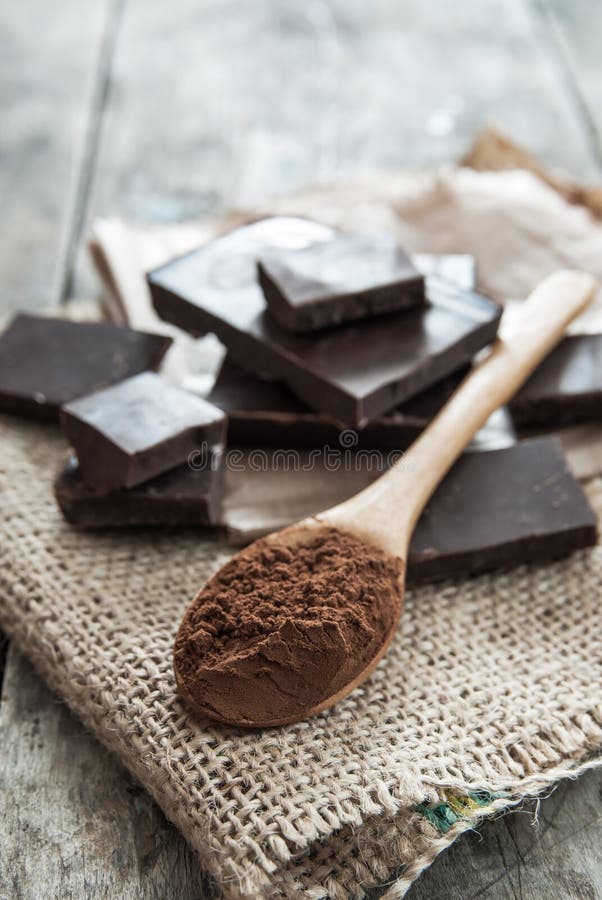 Cocoa Powder and Dark Chocolate