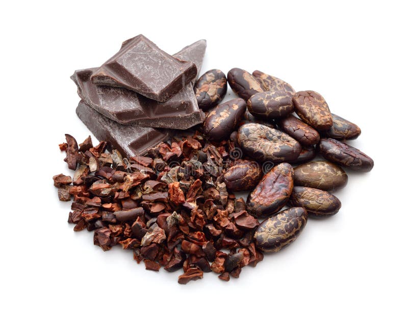 Cocoa products (Beans, nibs, chocolate).