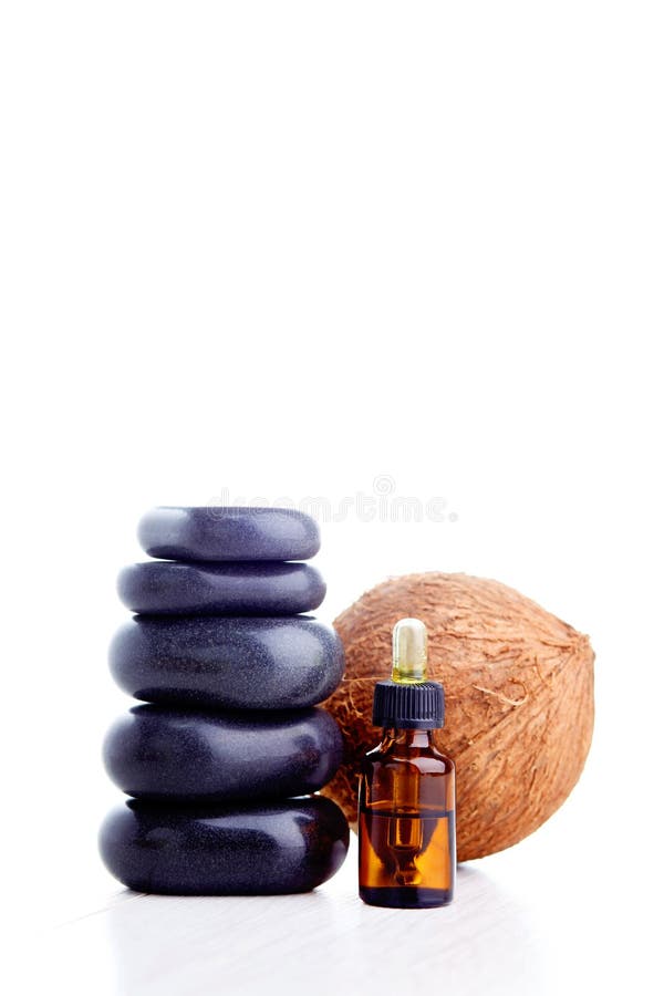 Coconut essential oil stock photo. Image of like, herbal 40910776