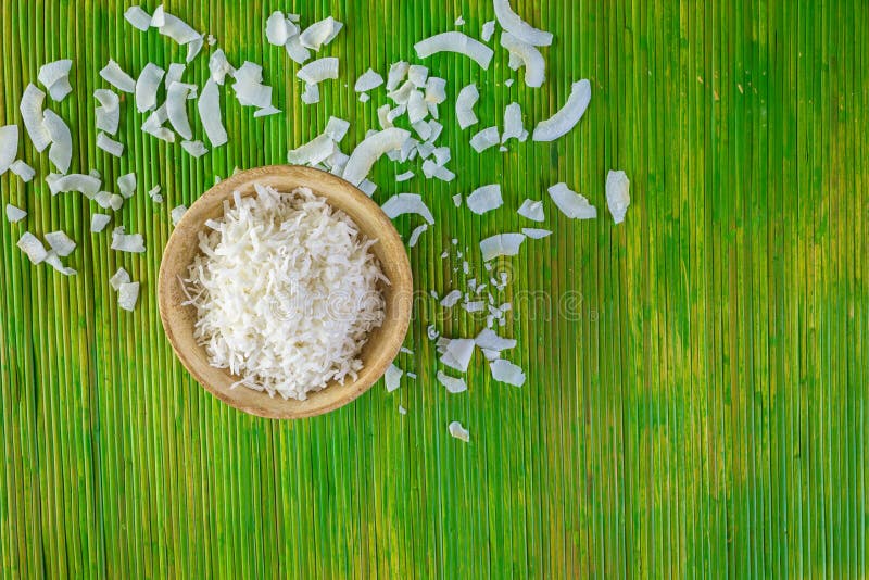 Coconut flakes stock image. Image of fruits, natural 88125489