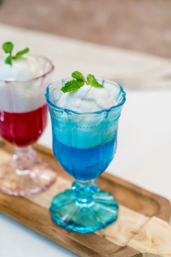 Coconut Icecream With Jelly Stock Photo Image of fruit, coconut