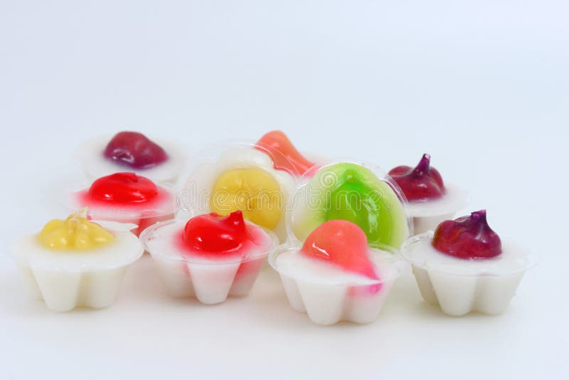 Coconut Jelly stock image. Image of gelatin, thailand 43513355