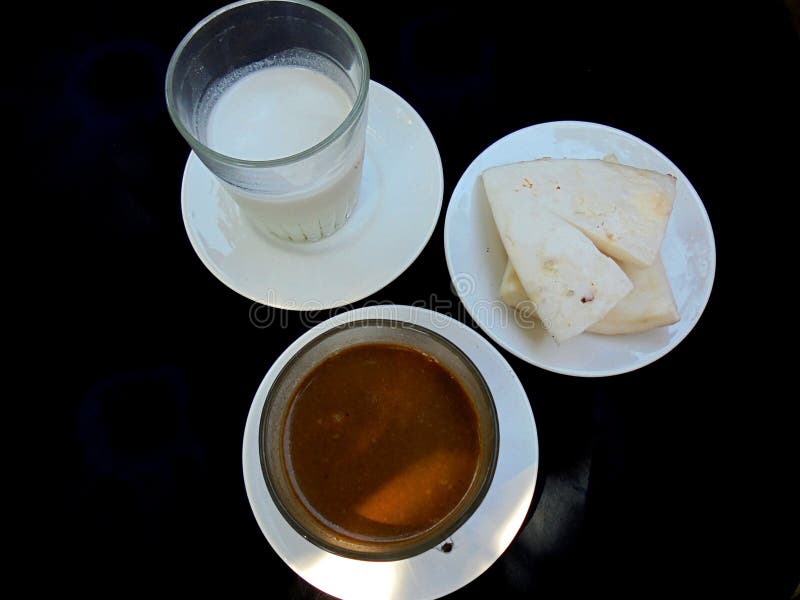 Coconut Milk Coffee is a Typical Blora Drink Made from Coffee and