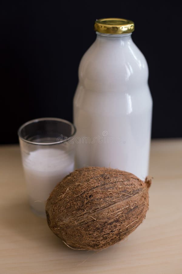 Coconut milk stock photo. Image of healthy, fresh, sweet 74901208