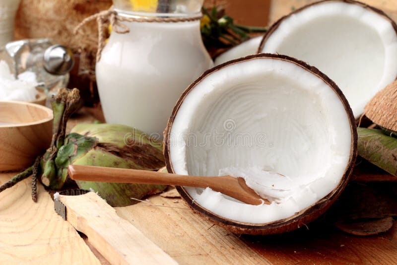 Coconut Spa Collection Stock Image Image Of Hand Cream 20474041