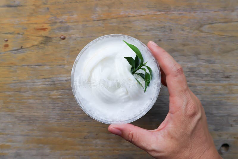 Coconut smoothie or coconut juice , coconut milk royalty free stock photos